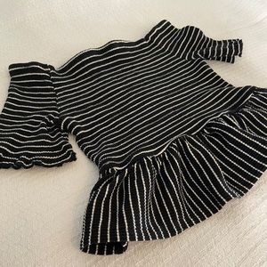 Off the shoulder blouse